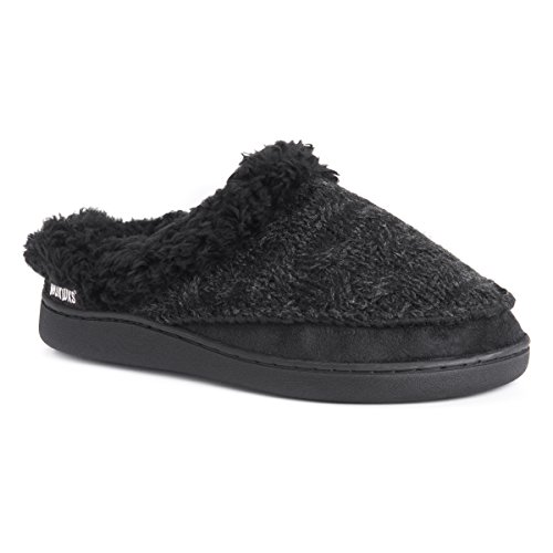 MUK LUKS Women's Aileen Clog Slippers Black