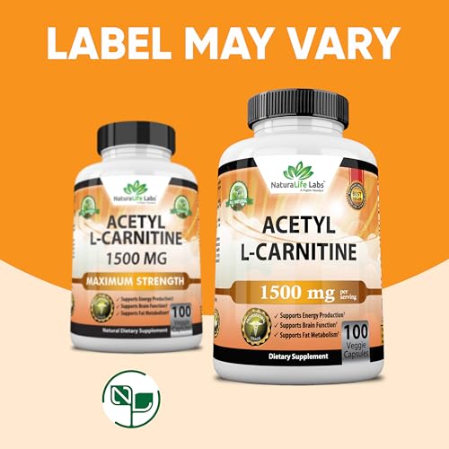 image for NaturaLife Labs A Higher Standard Acetyl L-Carnitine 1,500 mg High Pot