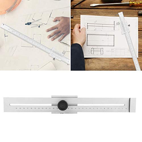 Trusquin de précision à bord durci 300mm pour des marquages nets sur bois