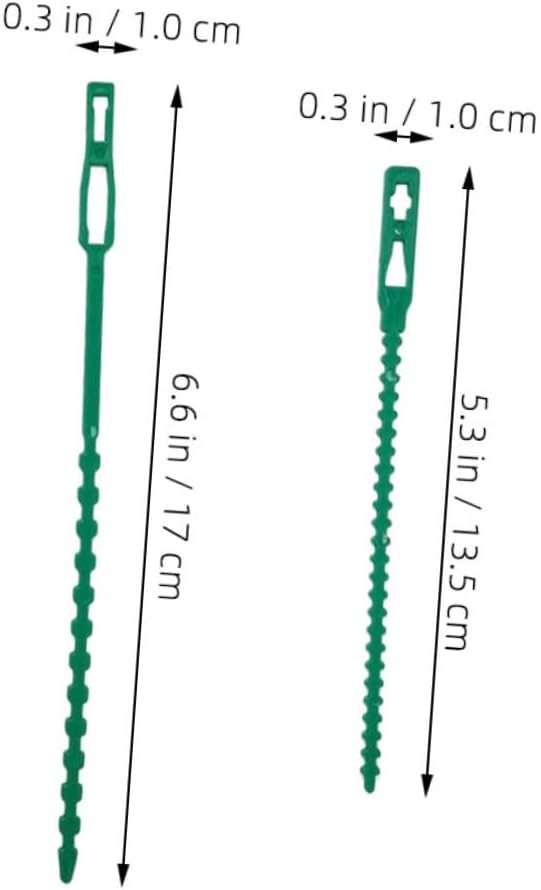 200pcs Flexible Garden Plant Ties Multi-Functional Support for Flowers Vines and Shrubs Fixing Accessory for Gardening