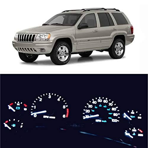 Kit de luces LED para tablero Jeep Grand Cherokee 1999-2004 miniatura 1