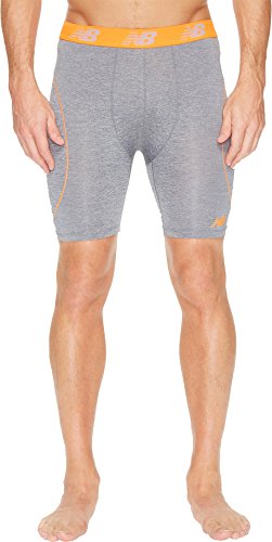 New Balance Men's Trinamic NB Flex Boxer Brief, Cyclone Heather, Large