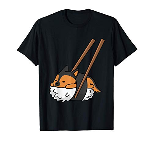 Sushi Berger Allemand Chien T-Shirt Cover