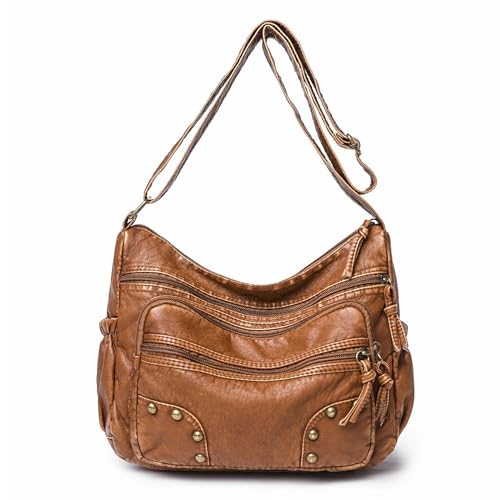 Sac à bandoulière multi-poches LassZone, votre allié idéal pour le shopping et les voyages