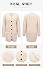 PRETTYGARDEN Long Sleeve Cable Knit Long Cardigan ... #5