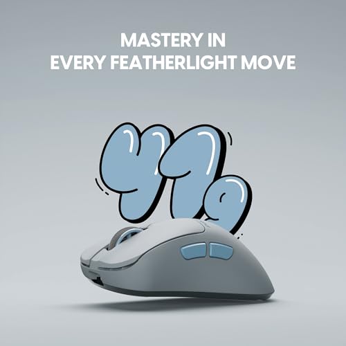 Image of Pulsar Gaming Gears Xlite Crazylight Wireless Gaming Mouse, Ultra Lightweight 1.45 oz (41g), Optical Switch, 32000 DPI, 750 IPS, XS-1 Sensor, 8k Compatible (Mini, Wildscape Rock)