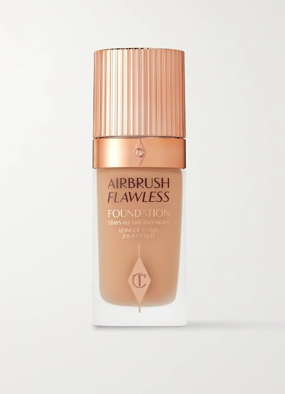 Charlotte Tilbury ORIGINAL | Airbrush Flawless Foundation | Base de maquillaje (8 COOL, 30 ml (Paquete de 1))