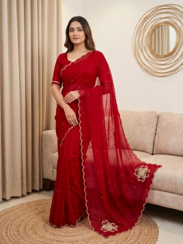 SIRIL tissue silk ghungroo saree – image 2
