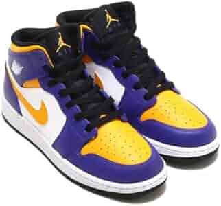 Amazon | [ナイキ] AIR JORDAN 1 MID LAKERS エアジョーダン 1 ミッド