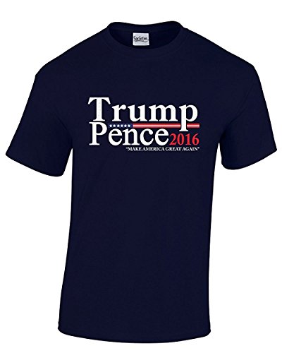Hanhen Donald Trump for President Trump Pence 2016 Shirt Presidential Campaign Men's Tshirt XX-Large,Navy