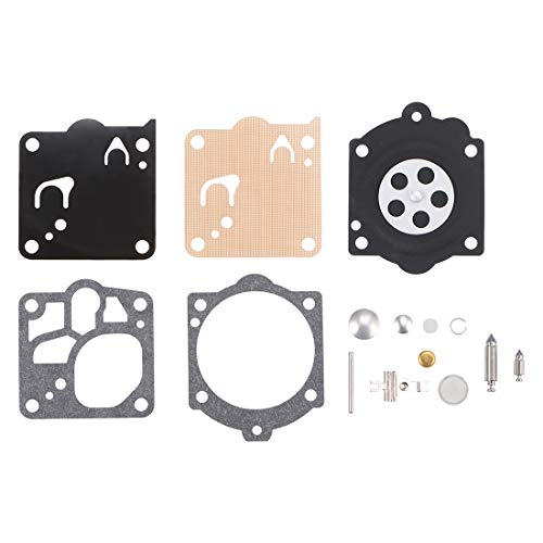 uxcell Carburetor Rebuild Kit Gasket Diaphragm K15-WJ K12-WJ for Husqvarna 3120XP 3120 272 268 61 MS660 066 Walbro Engines Carb 2pcs