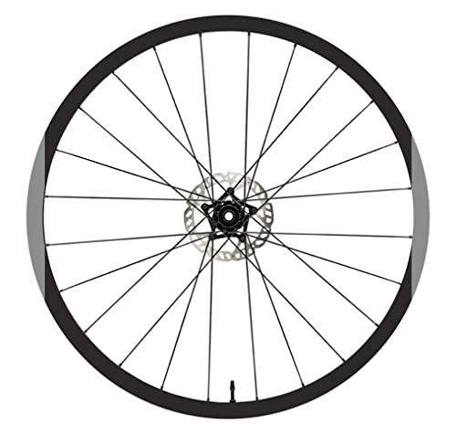 DualColorStampe Aufkleber kompatibel mit BTWIN Felgen 26 Zoll – 27,5 Zoll – 28 – 29 Zoll – Fahrrad MTB Bike Sticker Felgen MTB B0025 (27,5 Zoll, Grau 74)
