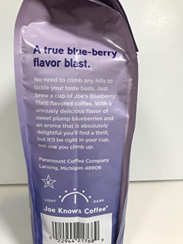 Joe Knows Coffee Ground Coffees (Blueberry Thrill, 2 Pound) #TOP2