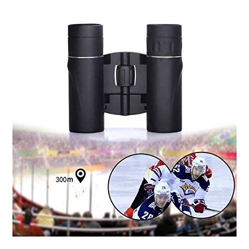 KKXXYQFC Telescopios, Telescopio para Adultos, Binoculares con Zoom Compacto 8x21, Telescopio Potente Plegable de Largo Alcance de 1000 m, Binoculares Deportivos BAK4 para Acampar