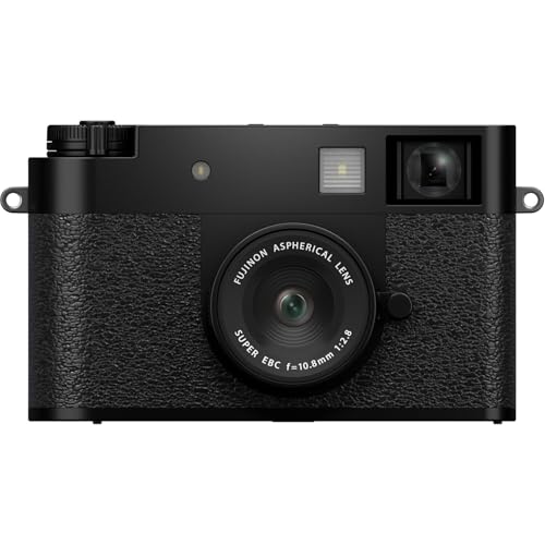 Image of Fujifilm X Half Digital Camera (Black) Bundle with Advanced Accessories | Fuji X Half Camera