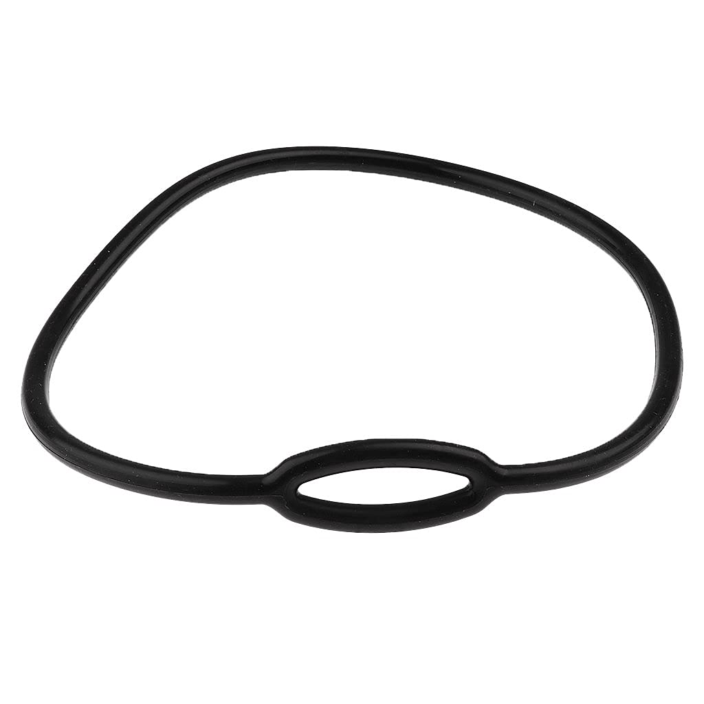 Tauchen Silikon Atemregler Halskette Halter Flexibles MundstüCk Atemregler Halskette Ring Oktopus Halter 18Cm Schwarz