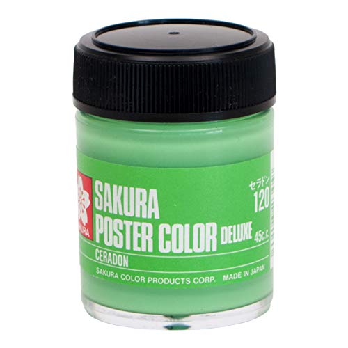 サクラクレパス 絵の具 ポスターカラーDX 45ml セラドン PWD45ML#120
