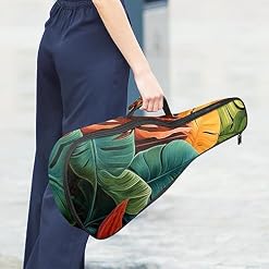 Waterproof Oxford Cloth Ukulele Bag Fairy with Bird and Flower Durable & Stylish Ukulele Case with Storage Tropical Leaves Colorful - Les Beatles, Paul McCartney, John Lennon, RIngo Starr, George Harrison Waterproof Oxford Cloth Ukulele Bag Fairy with Bird and Flower Durable & Stylish Ukulele Case with Storage Tropical Leaves Colorful – Image 6