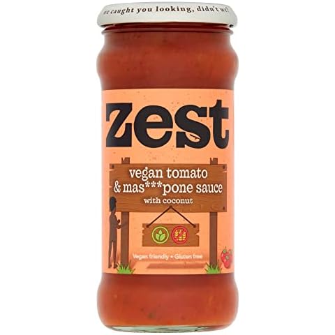 Zest Vegan Tomato and Mascarpone Sauce 340g Cover