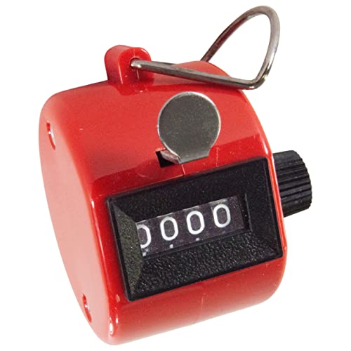 Bluecell Assorted Color Handheld Tally Counter 4 Digit Display For Lap/Sport/Coach/School/Event (Pack Of 5) #TOP7