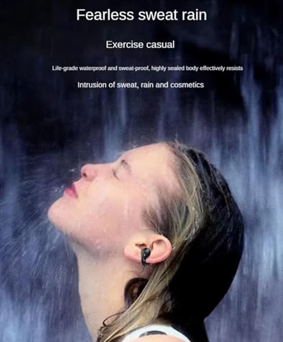 Image of T75 EAR CLIP OWS Open Ear Wireless Earbuds | ENC Mic for Crystal-Clear Calls | 30hr Playtime with Type-C Fast Charging | BT5.3 Gaming Bluetooth Earphones | Touch Control Sports Headphone(PURPLE)