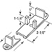 Slide-Co 163236 Adjustable Nylon Bypass Door Guide, 1-1/4 In. (2 Pack)