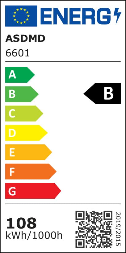 Plafonnier LED noir 80cm moderne et dimmable avec télécommande pour salon - 15
