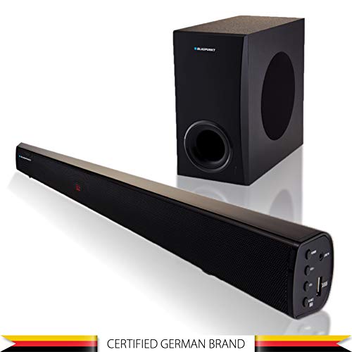 Image of Blaupunkt SBWL02 130 Watt 2.1 Channel Wireless Bluetooth Soundbar (Black)