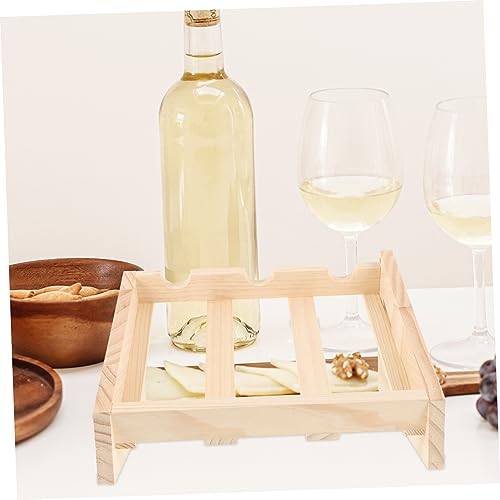 Soporte de vino de madera Levemolo para mesa miniatura 3