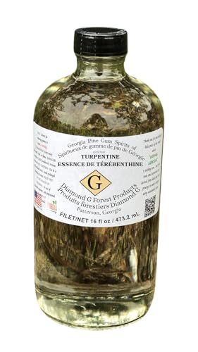 16 Oz 100% Pure Gum Spirits of Turpentine