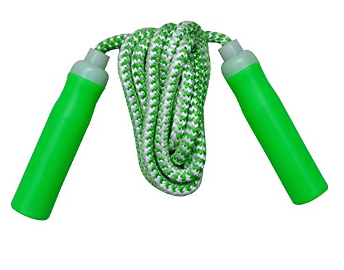 Image of Simran Sports Cotton Rope Fitness Skipping Rope Green
