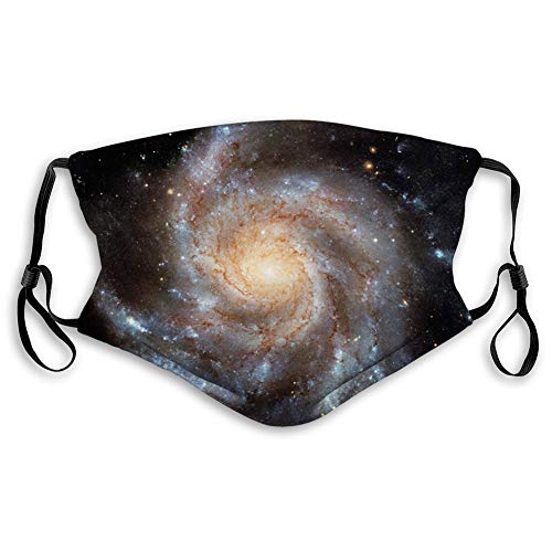 Comfortable Printed mask,Galaxy, Stars in Galaxy Spiral Planet Outer Space...