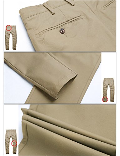 Image of Match Men's Regular Fit Comfort Stretch Casual Chino Pants