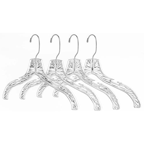 Whitmor Crystal Cut Dress/Blouse Hangers Set of 4