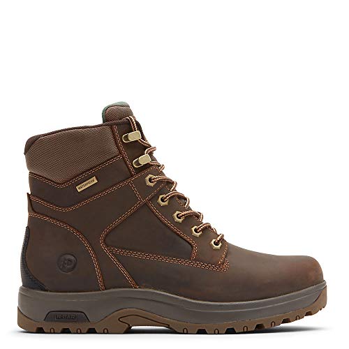 Image of Dunham mens 8000 Works 6 in Plain Toe Waterproof Boot