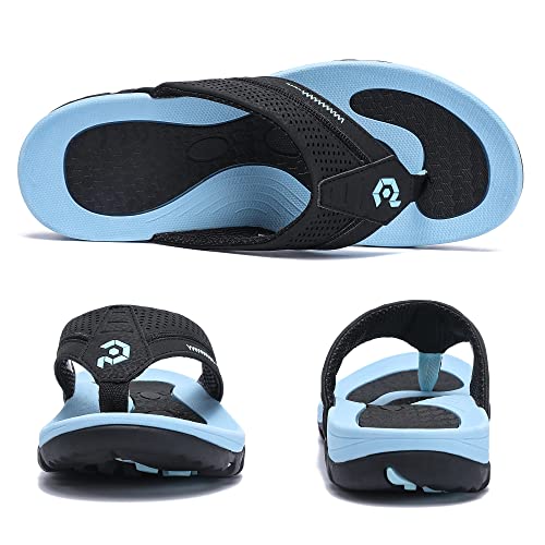 Image of Men's Flip-Flops, Thongs Sandals Durable Comfort Slippers for Beach