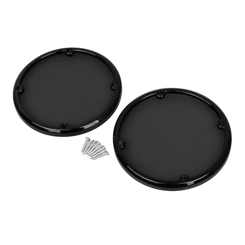 Image of Motorcycle Rear Speaker Grill Mesh Cover for Harley Electra Glide FLHTCU FLHTK Road Glide Ultra FLTRU Tri Glide Ultra FLHTCUTG 2014-2023