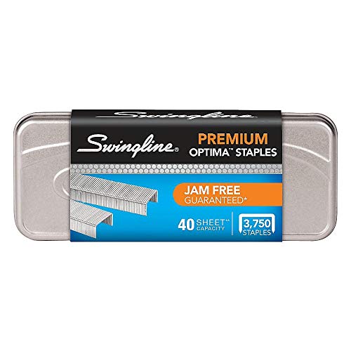 image for Swingline Staples, Premium for Desktop Staplers, 1/4