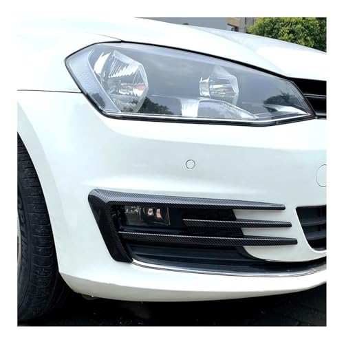 Paupières phare Golf 7 carbone brillant cache calandre luxe - 3