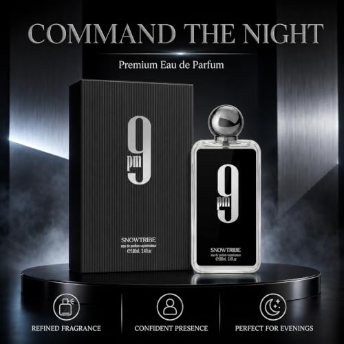 Image of 9PM Eau De Parfum for Men 100ml | Long Lasting Sweet Spicy Vanilla Fragrance | Every day Perfume for Men