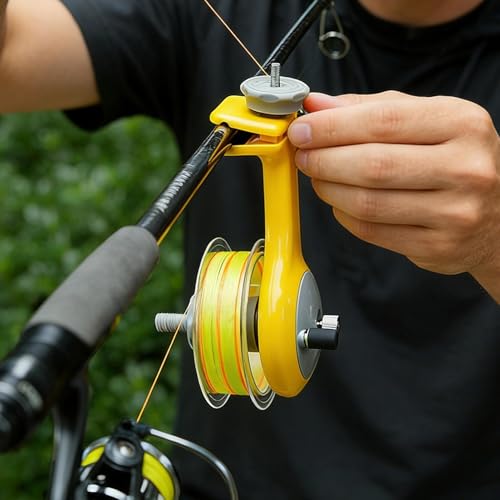 Solución a enredos de sedal: devanador de hilo anticaída de 14.5cm 4