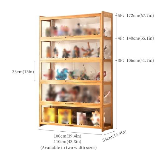 Vitrine avec étagères de rangement : protégez vos objets de collection - 3
