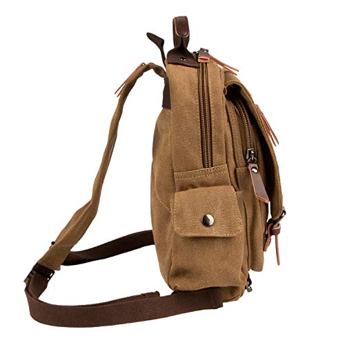 ONMOODS, Borsa Messenger Marrone marrone