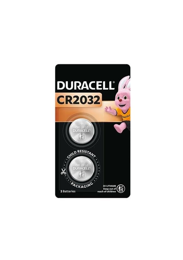 Image of Duracell CR2032 Lithium Coin Battery, Pack of 2, Specialty Devices, Child Resistant Packaging, Electronic car Keys, Scale