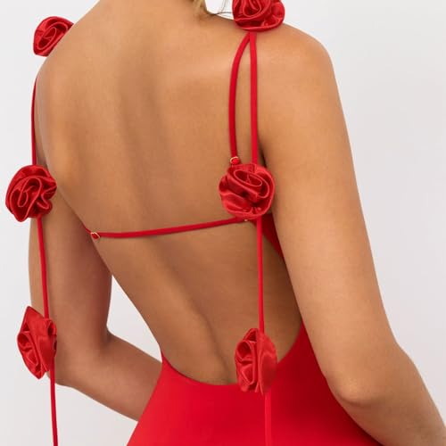 Robe longue moulante d'exception avec découpe dos originale - 7