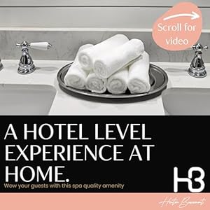 Bathroom Hand Towel Set - Vanity Tray & (6) 12x12 Hotel wash Cloths - Powder Room Towels -Hand Drying Towels Bathroom Hand Towel Set Vanity Tray 6 12×12 Hotel wash Cloths Powder Room Towels Hand Drying Towels