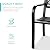 Best Choice Products Outdoor Bench Steel Garden Patio Porch Furniture for Lawn, Park, Deck w/Floral Design Backrest, Slatted Seat - Black