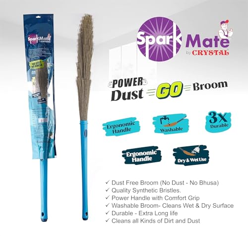 Image of Sparkmate by Crystal Cleaning Combo (Kharata + No dust Broom)