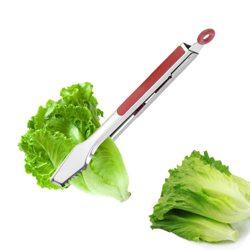 Pinzas de barbacoa para parrilla,Pinzas para parrilla | Pinzas de buffet de acero inoxidable y filete - Utensilio resistente al calor, herramientas de cocina, alicates de alimentos para cocinar,