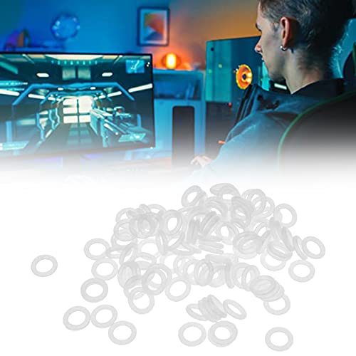 QEEROYO Joint Torique, Bouchon O Ring, Anneaux en Caoutchouc Torique, Joints Toriques en Caoutchouc pour Claviers, O-Rings pour Clavier, Joint O-Ring, Noise Dampener, Claviers Amortisseurs